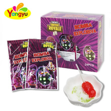 Three Type Lollipop With Popping Candy
